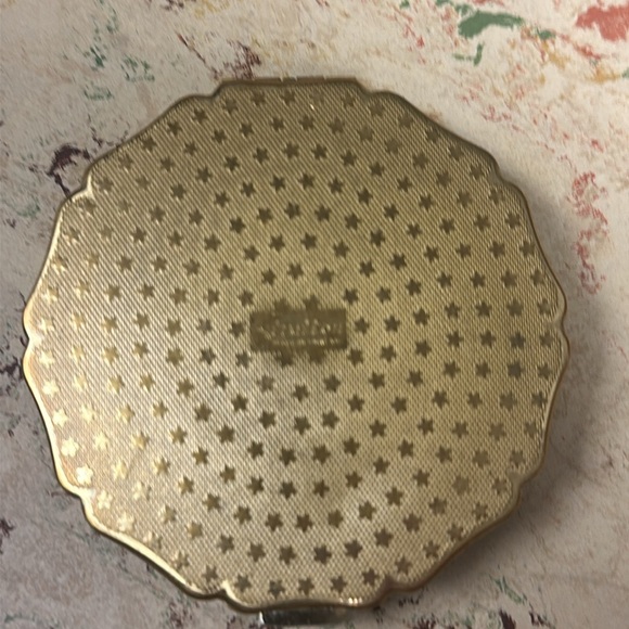 Stratton Wedgwood Compact Green Jasperware Cameo - Picture 7 of 8